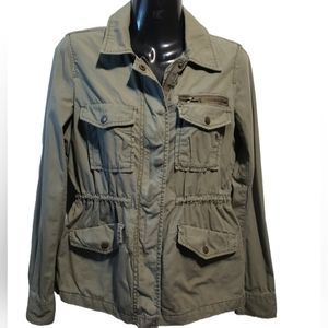 0204 J.Crew Military Jacket Full Zip